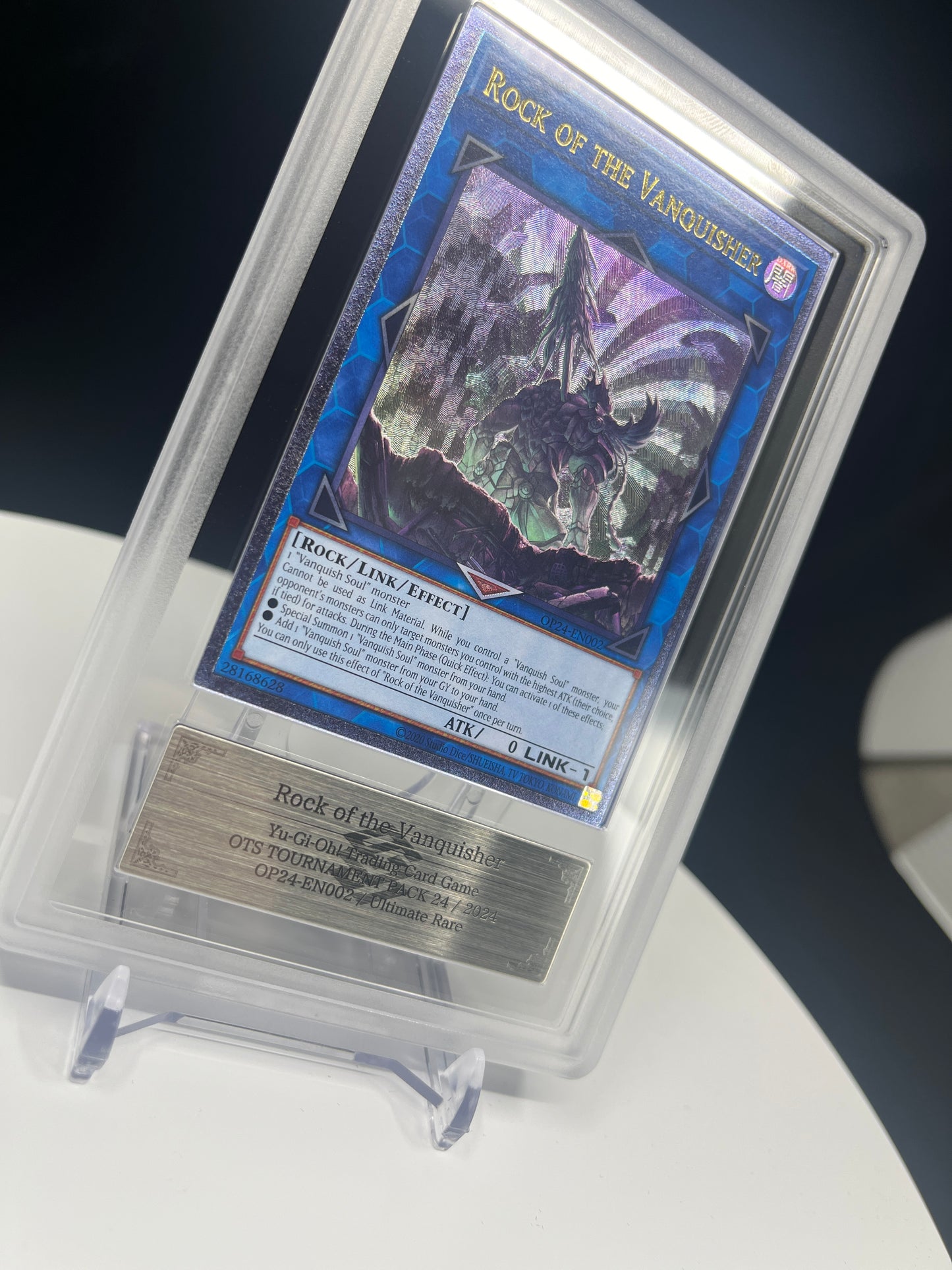 ARS9 Rock of the vanquisher OTS Tournament pack 24 Ultimate Rare Yu-Gi-Oh! 2024